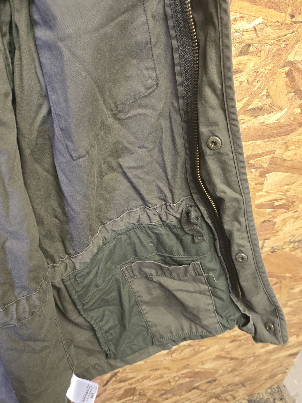 GAP Olive Green Military Field Jacket - Picture 3 of 6